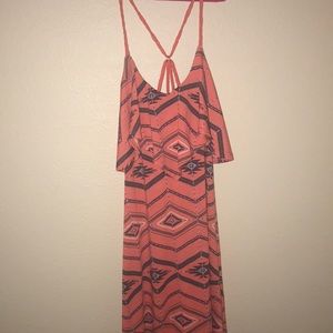 Tribal maxi dress